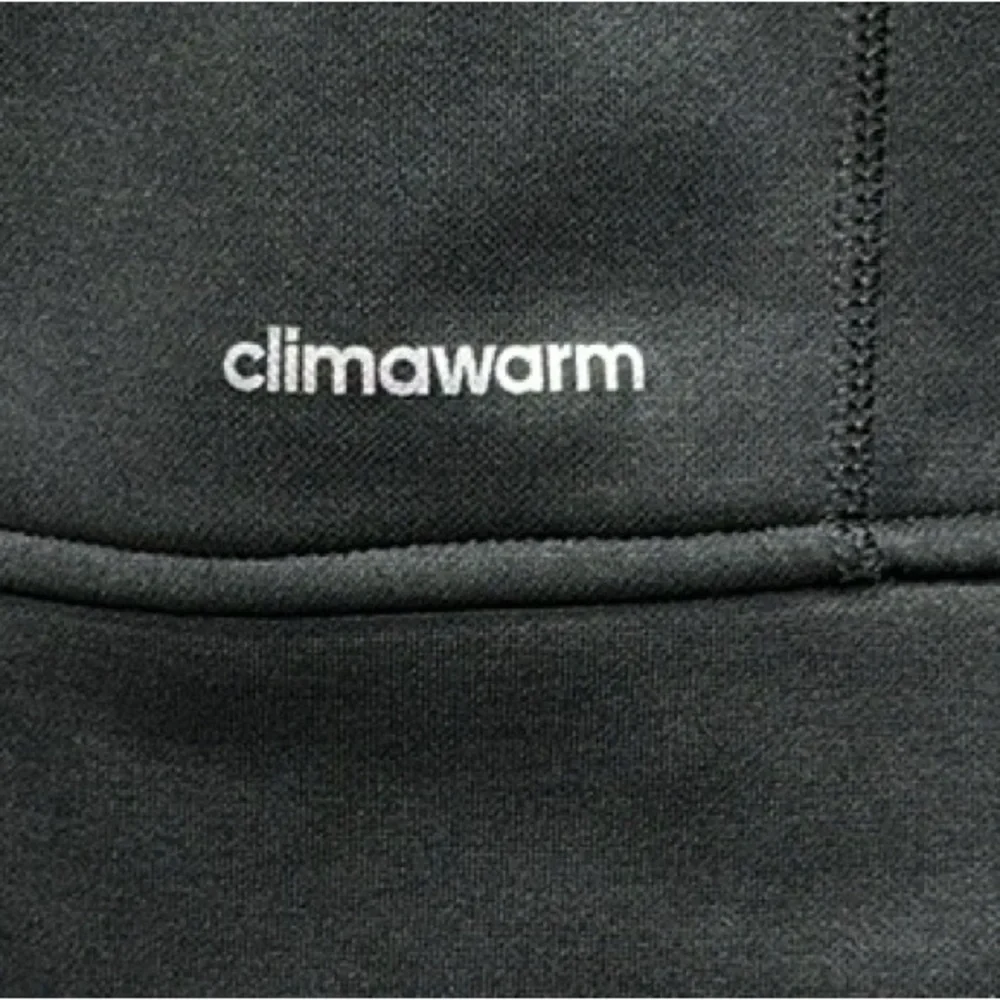 Adidas Full Zip Hoodie - Black Size Large